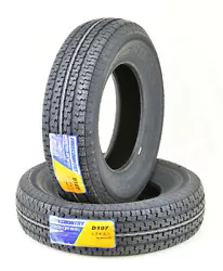 Set of 2 Premium FREE COUNTRY Trailer Tires ST205 75R14 / 8PR Load Range D Steel Belted. Ply Rated: 8 Load Range: D....