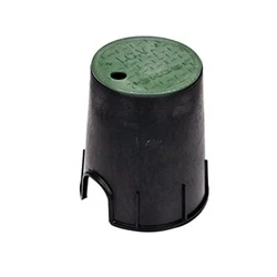 SECURE COVER PROTECTS AGAINST DIRT: Overlapping cover prevents dirt and debris from entering the box; ICV designation;...