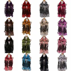 Can be used as a scarf, shawl, decoration, four seasons universal. High quality and fashion. Note:Due to the difference...