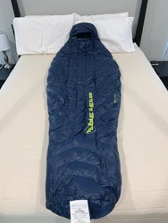 Immaculate, like-new Big Agnes Flume UL 30° sleeping bag. The length is regular (6’), with a lefthand zip, and it...