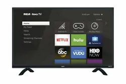 RCA RTR4060US 40 inch 1080p Full HD Roku Smart LED TV - Black.