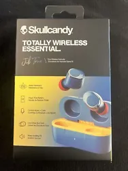 Skullcandy JIB True Wireless Earbuds Blue Bluetooth 5.0 Sport Water Sweat Resist. Brand new