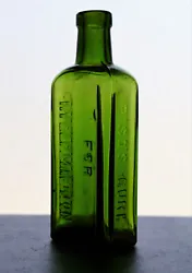 PISOS CURE // FOR CONSUMPTION // HAZELTINE & CO. Piso bottles changed as well. Chloroform was banned from such products...