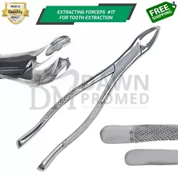 For lower molars. Lubricate : Yes. Corrosion resistance and durability are enhanced by surgical grade stainless steel....