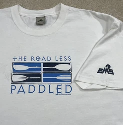 This shirt is tagged as a large but fits WIDER. Fits more like a men’s XL or tighter 2XL. Pit to pit measures 24.5...