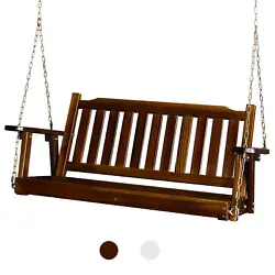 【Upgraded Chains】You can adjust the angle of the patio swing by adjusting the chains. Then it will fit you better!...