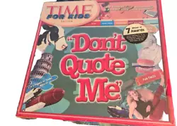 Time For Kids Edition game new sealed