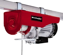 Le puissant moteur de 1.050 W assure des vitesses de levage de 8 et/ou 4 m par minute. Le disjoncteur thermique du...