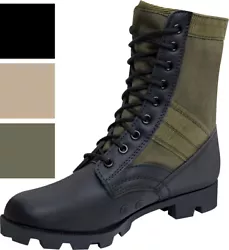 Leather Military Jungle Boots 8