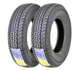 2 Premium FREE COUNTRY Trailer Tires ST205 75R14 / 8PR Load Range D w/Scuff Guard. Trailer tires. Featured 