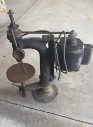 For sale is a vintage Burke Drill press. The last two pictures are of what they originally looked like. A little...