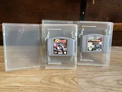 Lot de 2 Jeux Nintendo 64 .
