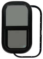 Sliding Vertical Screen Included. Rough Cut Opening Width: 11-5/8”. Rough Cut Opening Height: 21-5/8”.