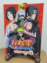 Experience the world of Naruto Shippuden in a whole new way with this official coloring book. Let your creativity flow...