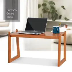 Liven up your living room look with a concise bamboo coffee table full of natural elements. Our environment-friendly...