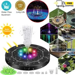 Widely used in garden decoration, bird baths, small pond water circulation aeration, rockery fountains and other...