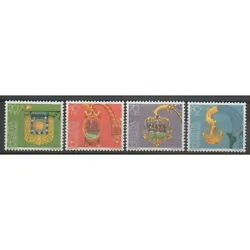 Suisse - 1982 - No 1152/1155 - Art. For those which are not (new with hinge or canceled), the condition is indicated in...