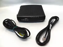This is a Arris Model CM820A DOCSIS 3.0 Cable Modem. Used briefly, less than a month.