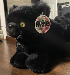 Plushies© Huggable Animal Purse Black Cat Super Soft Adorable Cute Purse for Kids. Shipping is included in your cost,...