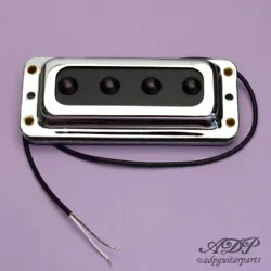 Latest specification with adjustable pole pieces.High Gain Neck Pickup for Bass. Fits 4001 and 4003 models. Mounts...