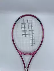 Wimbledon by Prince Sharapova Tennis Racquet Fusion Lite (Strings 16x19). Racquet is in good used condition. Please see...