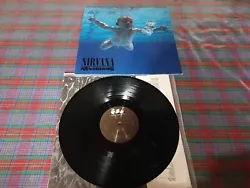 LP Nirvana-Nevermind Original 1991 état de lensemble vg++ proche du neuf rare excellent écoute envois mondial Relay...