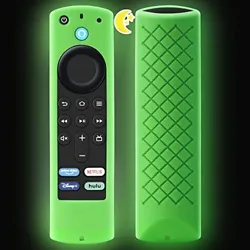 Find it in a Second: - Luminous color skin dresses up making the firestick remote case glow in the dark. Simply expose...