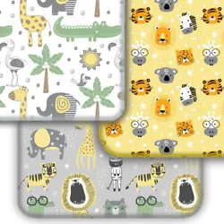BABY BED SHEETS FOR CRIB: These are sized perfectly (52x28x9) to fit all standard crib mattresses, with deep pockets...