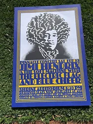 Vintage Jimi Hendrix Pinnacle Concert Poster 4th Printing 1968 PosterinkIn overall excellent condition, this rare Jimi...