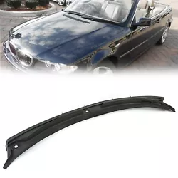 1 x Wiper Cowl. For 1998-2000 BMW 323i. For 1997-2000 BMW 328i. For 2000 BMW 323Ci. For 2001-2006 BMW 325Ci. For...
