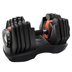 You can customize the weight of the dumbbell to your desired setting. It caters to various exercises easily and...