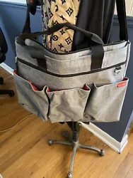 skip hop diaper bag. This bag comes from my personal collection, I used it for transporting my grandchildren...