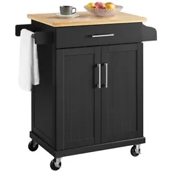 SPECIFICATIONS: Materials: MDF & bamboo & pinewood; Color: Black; Overall dimensions: 66x45.5x91.5cm(LxWxH); Drawer...