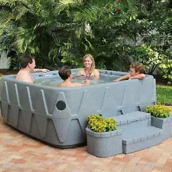 Jacuzzi 1.5hp pump. The AR-500 Elite by AquaRest Spas is a 110v, 5-person hot tub including a full-length lounger,...