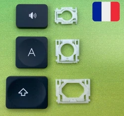 Touches originale de remplacement clavier Logitech MX Keys AZERTY avec charnière.