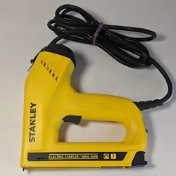 Stanley TRE550Z Staple And Brad Nail Gun Electric 6826-19. These are new without box. I dont think theyve ever been...