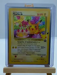Carte Pokémon Pikachu de.... Anniversaire promo 24 Célébrations 25 ans FR