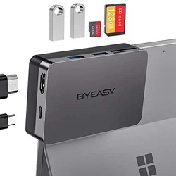 ●Spécialement conçu pour Surface Pro 7 : cette station daccueil Surface Pro 7 avec angle de flexion étend un port...