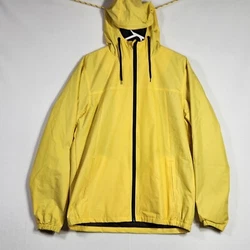 There are marks on the front upper right side of the jacket.  Please see pictures. 