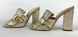 //in Gucci Box//. Size: 8 US / 38 EU (stamped). Dressing well is a form of good manners.