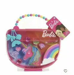 New Barbie Unicorn Super Sweet Make Up Case. Free Shipping -. see pictures free shipping.  [Tote 85]