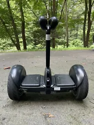 Segway Ninebot SMax speed: 10mph Range: 13.7 miles Wheel size: 10.5”Weight: 28lb Color: Black - Adjustable steering...