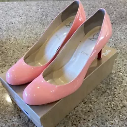 Christian Louboutin Simple PINK Patent Leather 70mm Pumps Sz 40 In Box, RARE. Finding beautiful pink patent leather in...