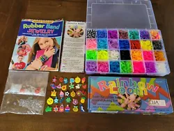 You will receive everything shown in the pictures. Rainbow loom kit & tools. Included is a huge collection of NEW...