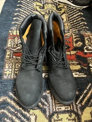 Size 16 Timberland Boot black, no box, never been worn outside of a house.