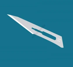 Blade: 20pcs. Disposable steel surgical blades. Used generally for making small incisions. Sterile,curved cutting edge...