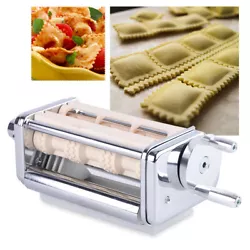 For Kitchen Ravioli Maker Steel Pasta Attachment Fit Kitchen Stand Mixer New Description: - It replace for Kitchen...