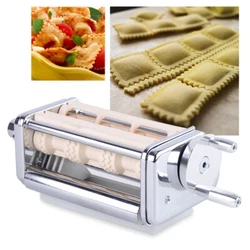 For Pasta Roller Cutter Set Ravioli Maker Stand Mixer Attachment Kit Description: - It replace for Kitchen raviol...