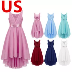 GirlsSleepwear. GirlsSwimwear. US Flower Girl Dress Kids Bridesmaid Princess Wedding Party Pageant Tutu Gown USD 6.99....