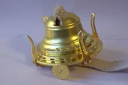 New Solid Brass#2 size Queen Anne burner. This fine replica of an antique oil burner has all of the original style and...